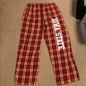 Iowa State pajama pants